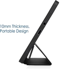 Simpeak ultravékony állványos tok Xiaomi Redmi Pad 2 2025 11"-hoz - fekete 4
