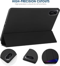 Simpeak ultravékony állványos tok Xiaomi Redmi Pad 2 2025 11"-hoz - fekete 3