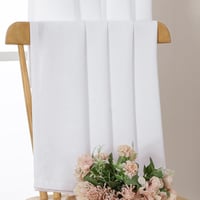 Perdele din in stil Boho, semi-transparente, cu inele, set de 2 bucăți, aspect de in, pentru dormitor, montare fără găurire, 229x140 cm 8