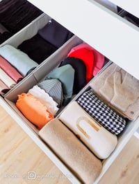 Organizér SIMPLE JOY PAX100 FileFolding Box do šatníka IKEA PAX, vložka do zásuvky, súprava 4 ks, dokonalé prispôsobenie 8