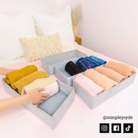 Organizér SIMPLE JOY PAX100 FileFolding Box do šatníka IKEA PAX, vložka do zásuvky, súprava 4 ks, dokonalé prispôsobenie 6