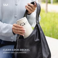 Sticlă de apă din oțel inoxidabil cu pai Simple Modern Mesa Loop | Sticlă termoizolantă de călătorie, compatibilă cu suportul de pahare | 710 ml | Albastru Neptun 5
