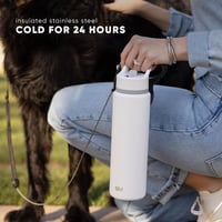 Dječja boca za vodu Simple Modern Summit s poklopcem na slamku, nehrđajući čelik, vakuumska izolacija, 530 ml, Sea Glass Sage 6