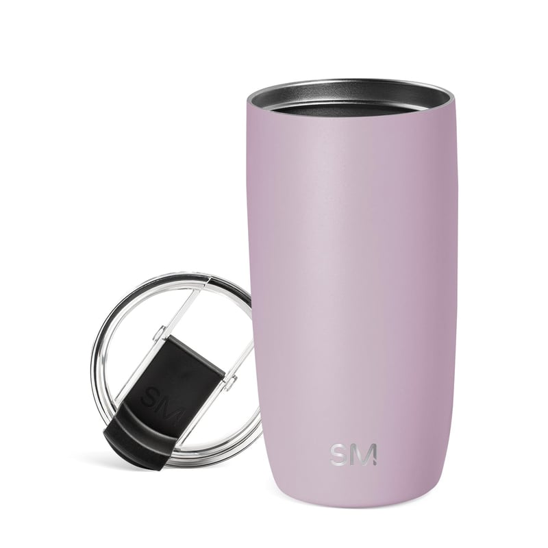 Termohrnček Simple Modern Voyager 470 ml – Nerezový cestovný hrnček s vyklápacím viečkom, Lavender Mist, termo hrnček na kávu pre ženy aj mužov