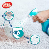 Simple Solution sredstvo za uklanjanje mrlja i mirisa kućnih ljubimaca, enzimsko sredstvo za čišćenje s probiotskom snagom, Rainforest Fresh, 750 ml 3