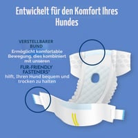 Jednorazové plienky pre sučky Simple Solution True Fit, super absorpčné, s indikátorom vlhkosti, veľkosť L/XL, 12 ks 4