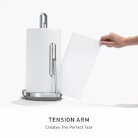 simplehuman KT1203 stojan na kuchynské utierky, prevedenie s napínacím ramenom, nehrdzavejúca oceľ, brúsený povrch 3