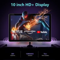 SIMPLORI 10-palcový Android 15 tablet, 20 GB RAM + 128 GB ROM, 8580 mAh, osemjadrový procesor, 5G Wi-Fi, 5 + 13 MP fotoaparát, Bluetooth 5.2, sivý 5