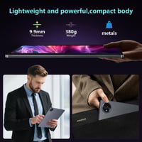 SIMPLORI 10-palcový Android 15 tablet, 20 GB RAM + 128 GB ROM, 8580 mAh, osemjadrový procesor, 5G Wi-Fi, 5 + 13 MP fotoaparát, Bluetooth 5.2, sivý 7