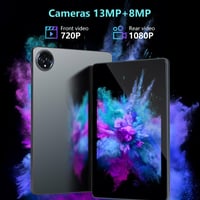 SIMPLORI 10-palcový Android 15 tablet, 20 GB RAM + 128 GB ROM, 8580 mAh, osemjadrový procesor, 5G Wi-Fi, 5 + 13 MP fotoaparát, Bluetooth 5.2, sivý 6