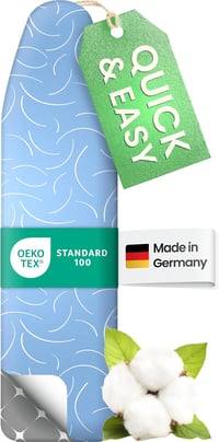 SimplySmooth Premium vasalódeszkahuzat 125x45cm Oeko-Tex, párnázott 1