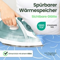 SimplySmooth Premium vasalódeszkahuzat 125x45cm Oeko-Tex, párnázott 6