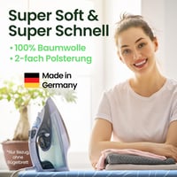 SimplySmooth Premium vasalódeszkahuzat 125x45cm Oeko-Tex, párnázott 3