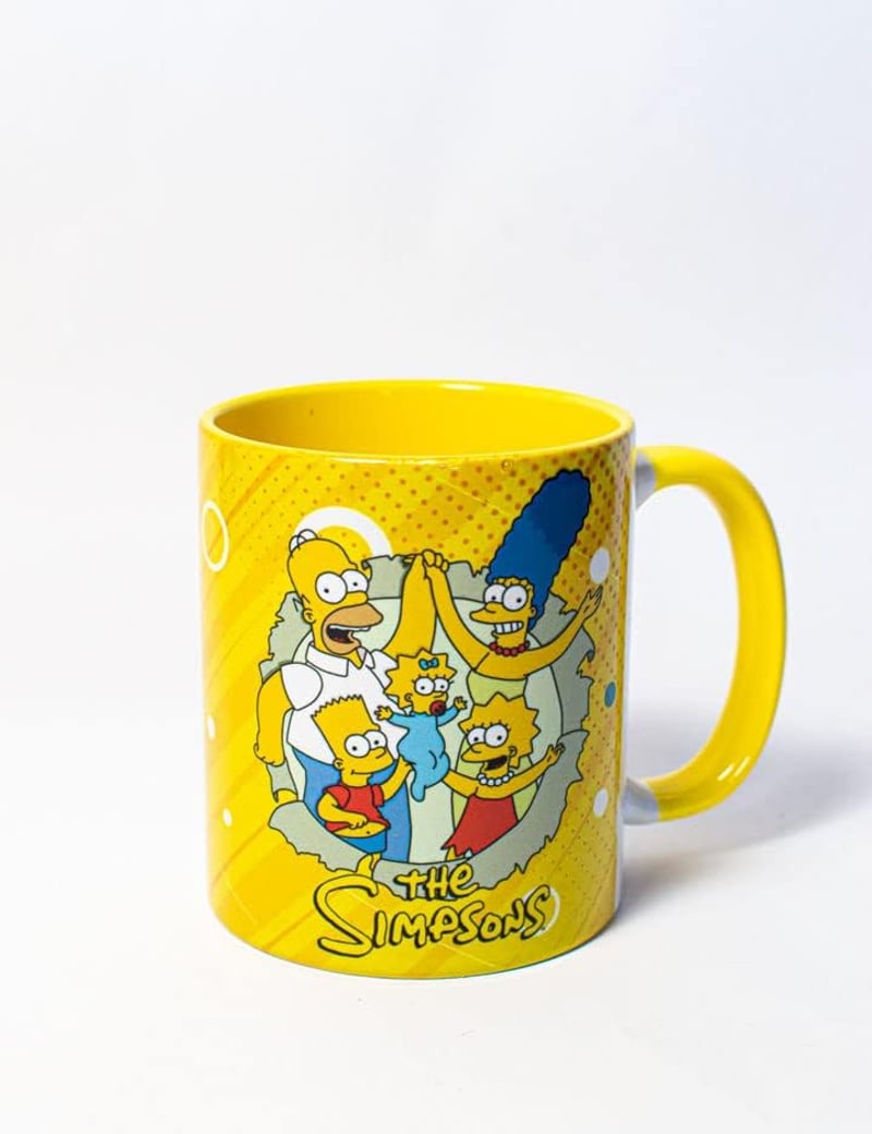 Simpsons Milhouse Van Houten Bögre - Hivatalos A Simpson Család Kerámia Kávésbögre Fogantyúval, 400g, Gyűjtői Darab