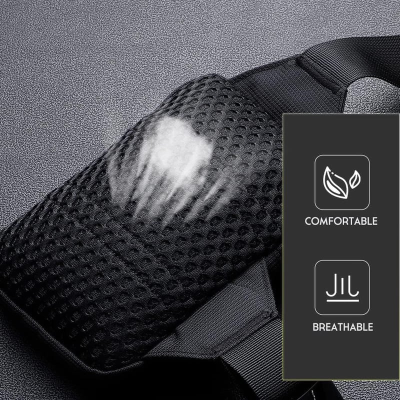 Simptech futó övtáska telefontartóval, vízálló crossbody táska futáshoz