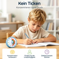 SIMQELLI Vizualni timer za djecu – 60-minutni odbrojavač za upravljanje vremenom 3