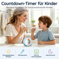 SIMQELLI Vizualni timer za djecu – 60-minutni odbrojavač za upravljanje vremenom 6