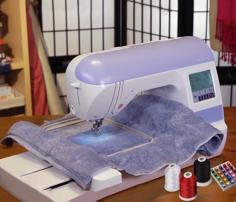 Simthread 63 szín poliészter hímzőfonal szett 500m tekercsek Brother kompatibilis