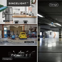 SINCELIGHT 36W LED Lámpa 120cm Semleges Fehér 4000K Konyha Fürdőszoba Garázs Irodai Világítás 7