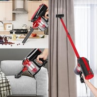 SINCHEREU Vezetékes Porszívó 600W 17 KPa HEPA Szűrővel Kemény Padlóhoz 6