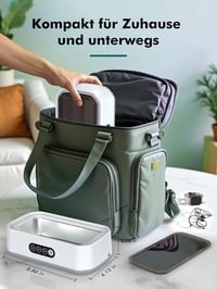 Singphere Ultrahangos Tisztító 650ml, 48 kHz, Szemüveg Ékszer Fogsor Tisztításhoz 7