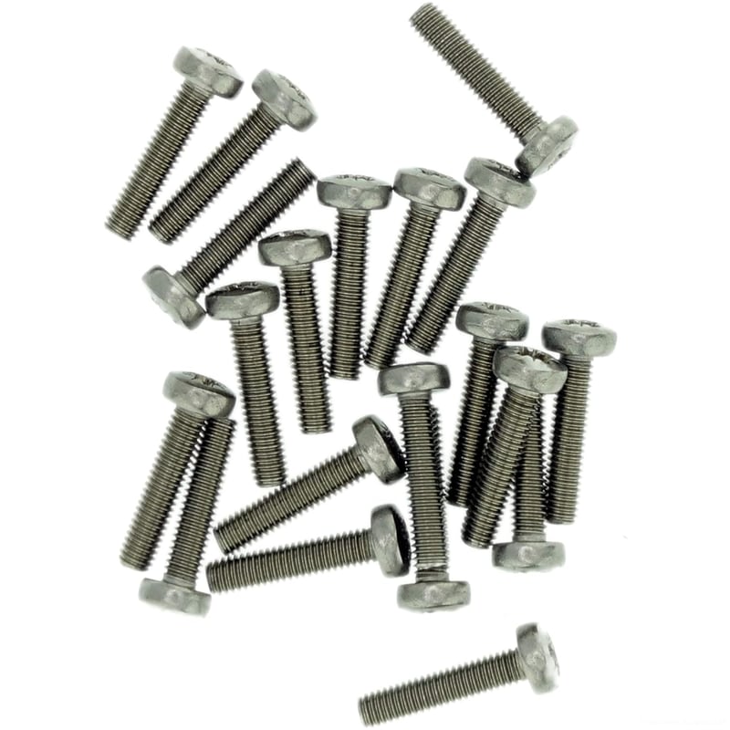 Singularity Supplies M2x14mm Pozi Gépcsavar Rozsdamentes Acél A2 20db