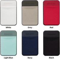 Portofel magnetic pentru carduri Sinjimoru M-Basic, negru, antiderapant, compatibil cu MagSafe pentru iPhone 17, 16, 15, 14, 13 7