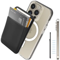 Sinjimoru M-Basic MagSafe mágneses kártyatartó pénztárca - fekete 2