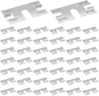 Sinmoe 50db Rozsdamentes Acél Napelem Föld Rögzítő Bilincs 28x50mm Fotovoltaikus Rendszer 1