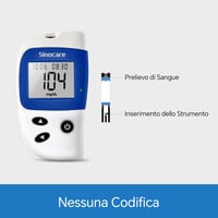 Sinocare vércukormérő készlet 50 tesztcsíkkal és 50 lancettával cukorbetegséghez 5