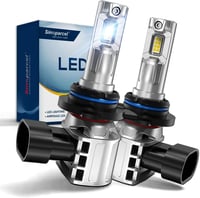 Sinoparcel HB3/9005 LED fényszóró izzó 6500K fehér 12V 2db 1