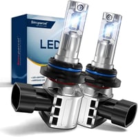 Sinoparcel HIR2/9012 LED fényszóró izzó 6500K fehér 12V 2db 1
