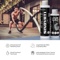 SINOVATI Tekuté magnézium 100 ml – Bouldering, lezenie, gymnastika, pole dance grip, magnézium do posilňovne, rýchloschnúca alternatíva kriedy 2