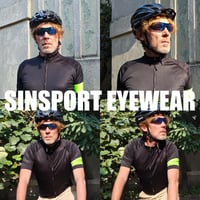 SINSPORT polarizált sportüveg UV400 védelemmel kerékpározáshoz futáshoz 7