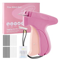 Pistol de Cusut Manual SINZONeu Mini - Mașină de cusut portabilă cu 5 ace și 1000 de capse, pentru reparații rapide la haine și perdele, kit de cusut pentru călătorii 1