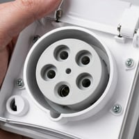 Sirox CEE podžbukna industrijska utičnica 16A 5-polna 400V IP44 strujni priključak 4