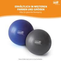 Minge de Pilates SISSEL Soft Ball 26 cm - Minge de gimnastică și Pilates pentru antrenament 9