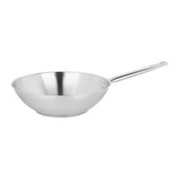 Wok panvica Sitram Endurance 717097, 28 cm – 100 % nehrdzavejúca oceľ, 3-vrstvové dno, bez povrchovej úpravy, vhodná na všetky typy sporákov vrátane indukcie, odolná voči rúre do 210 °C 1