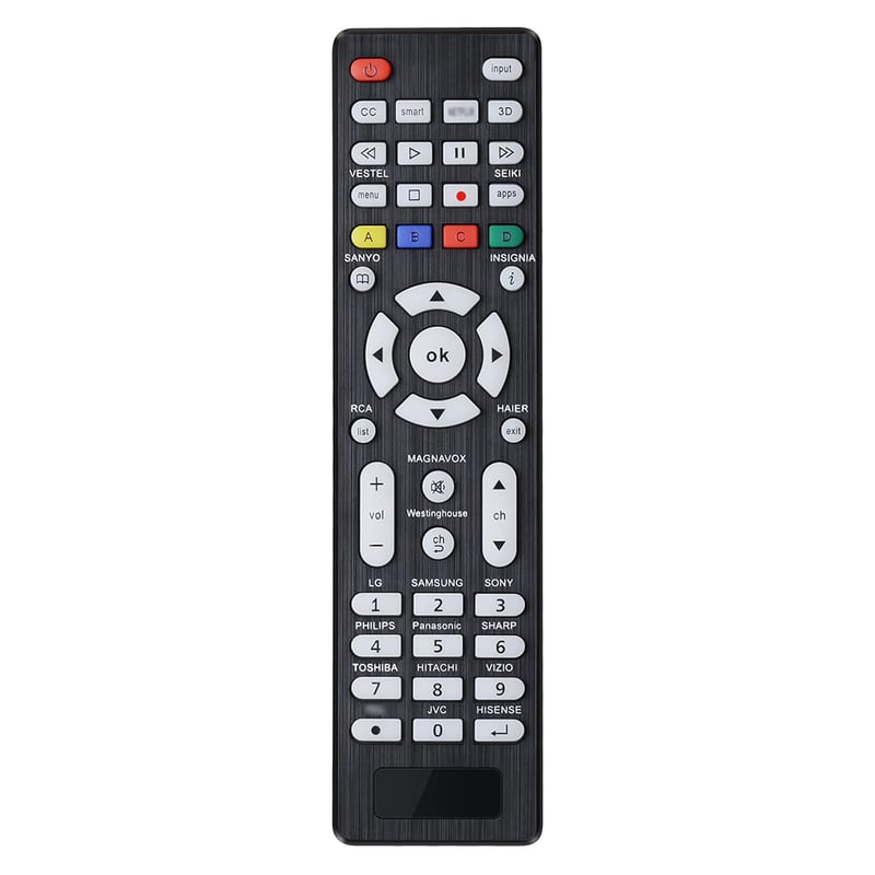 Univerzálny podsvietený diaľkový ovládač SIUMAL pre smart TV značiek Samsung, LG, Sony, Panasonic a ďalšie