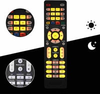SIUMAL Univerzális Háttérvilágított Távirányító Samsung LG Sony Panasonic Toshiba Philips Hitachi JVC Hisense TV-hez 2