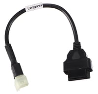 Adaptor de diagnoză SIXTOL Mechanic Cable 17 OBD-II cu 6 pini pentru motociclete Kawasaki – Conector de diagnoză flexibil și durabil 2