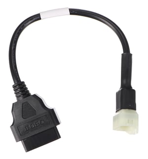 Adaptor de diagnoză SIXTOL Mechanic Cable 17 OBD-II cu 6 pini pentru motociclete Kawasaki – Conector de diagnoză flexibil și durabil