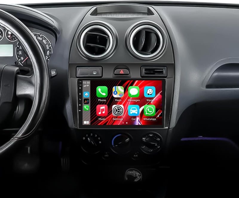 SIXWIN Android 13 Autórádió Ford Fiesta 2002-2008 9" Érintőképernyő CarPlay GPS