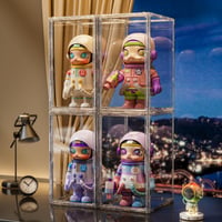 Siyecioa akrilna vitrina za kolekcije, 60x36x36 cm, prozirna kutija s magnetskim vratima za zaštitu od prašine, za akcijske figure, igračke, modele automobila, O 5