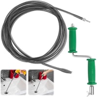 Siyurongg 5m x 10mm csatornaspirál lefolyótisztító konyha fürdőszoba WC 1