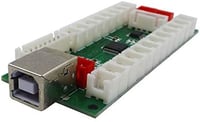 SJ@JX Arcade USB Encoder 5V Zero Delay Joystick PC PS3 Android 4
