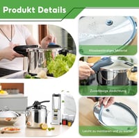 SJDOFU Nyomásfőző tömítőgyűrű 22 cm-es cserealkatrész 5