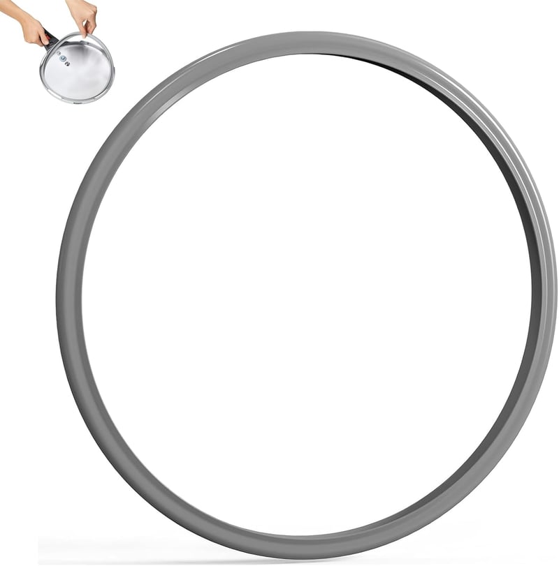 SJDOFU Nyomásfőző tömítőgyűrű 22 cm-es cserealkatrész