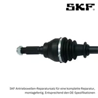 Hnací hriadeľ SKF VKJC 4594 predná náprava vľavo, výška 137 mm, dĺžka 740 mm, šírka 140 mm, OE kvalita 4