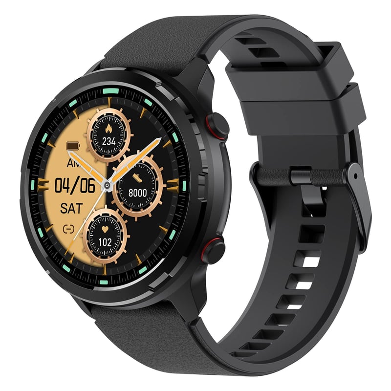 Inteligentné hodinky SKG V9C s GPS, Outdoorový športový fitness náramok, pulzomer, SpO2, monitorovanie kyslíka v krvi, monitor spánku, vodotesnosť IP68, 3-osový kompas, 1,32-palcový displej, Android iOS